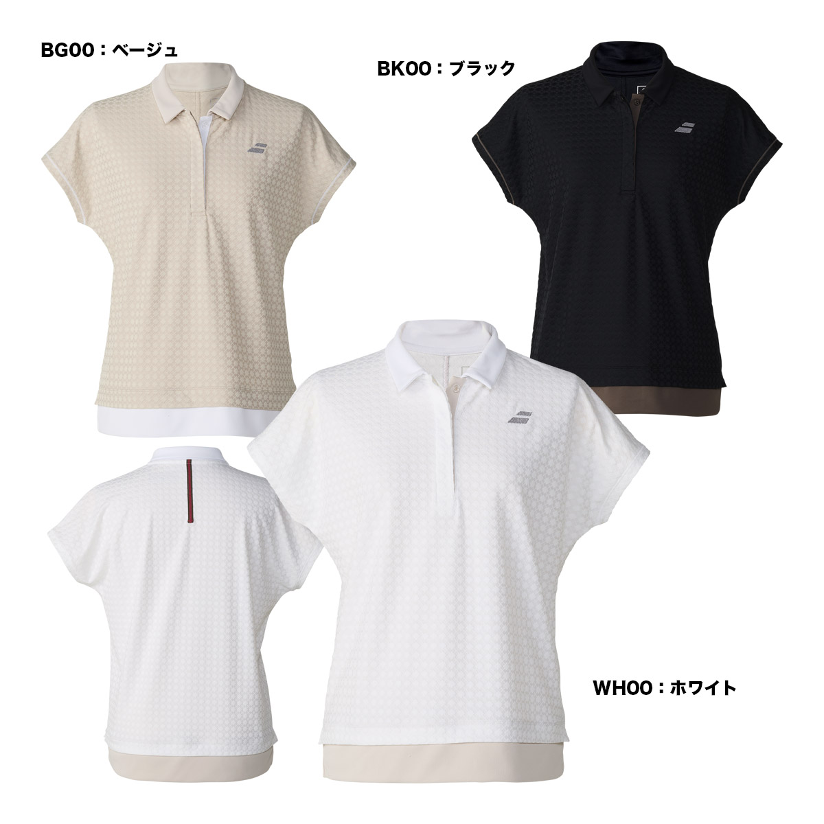 バボラ BabolaT テニスウェア レディス PLAY ショートスリーブシャツ BWG6377