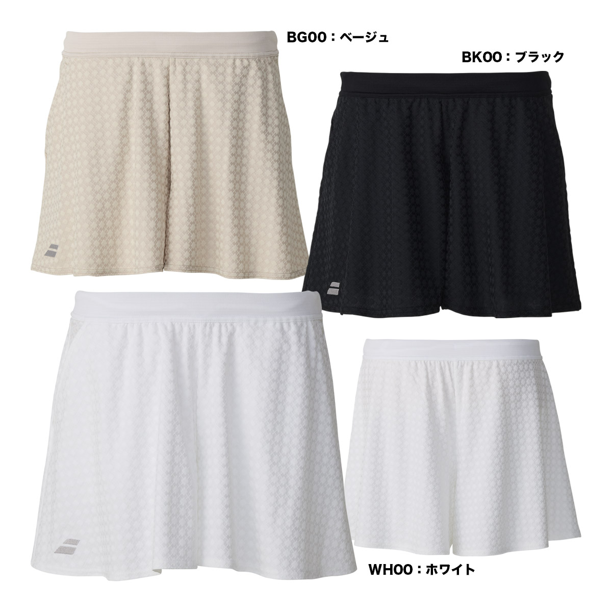バボラ BabolaT テニスウェア レディス PLAY ショートパンツ BWG6477