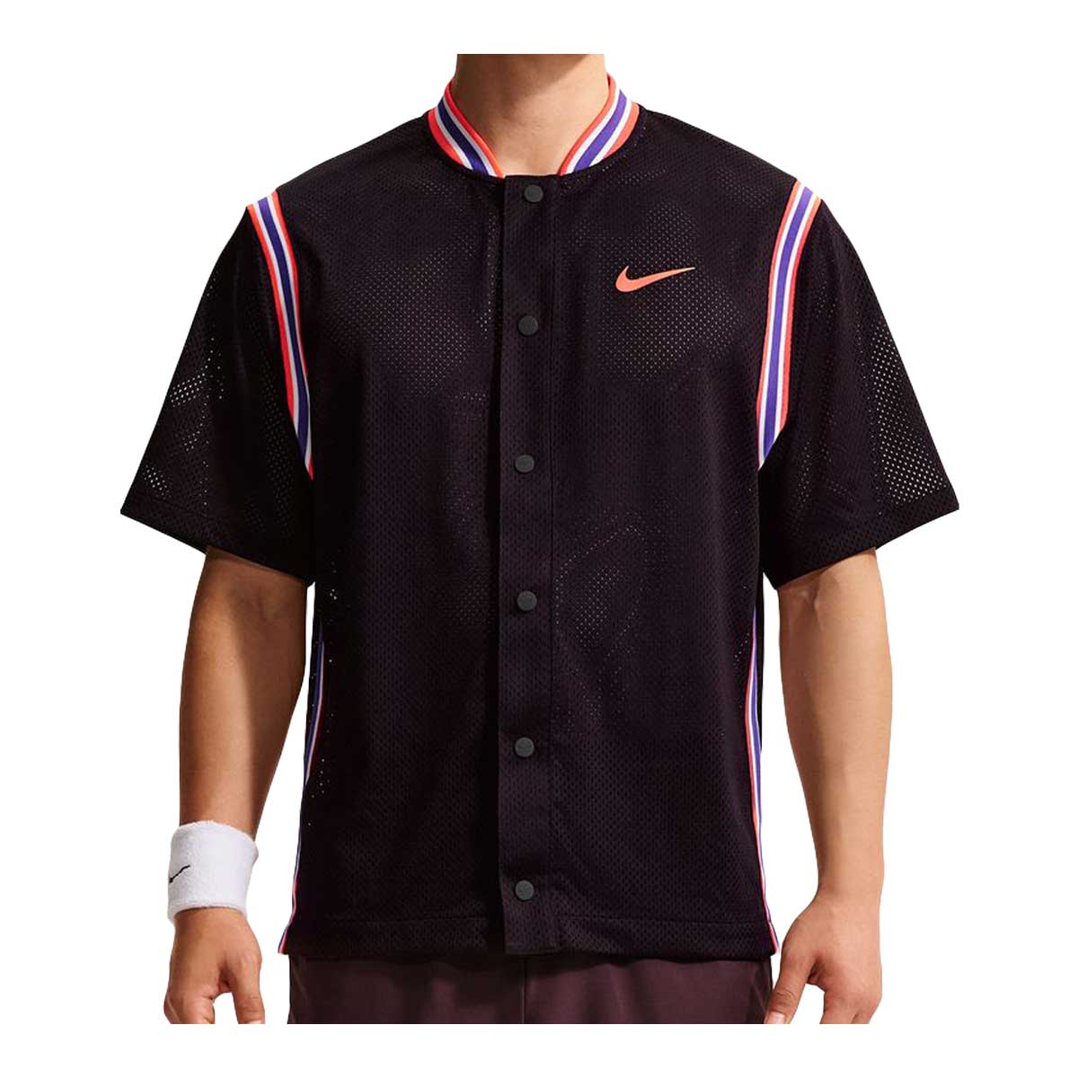 ナイキ NIKE テニスウェア メンズ AS M NKCT DF SLAM SS BTN UP NY IM6612（647）