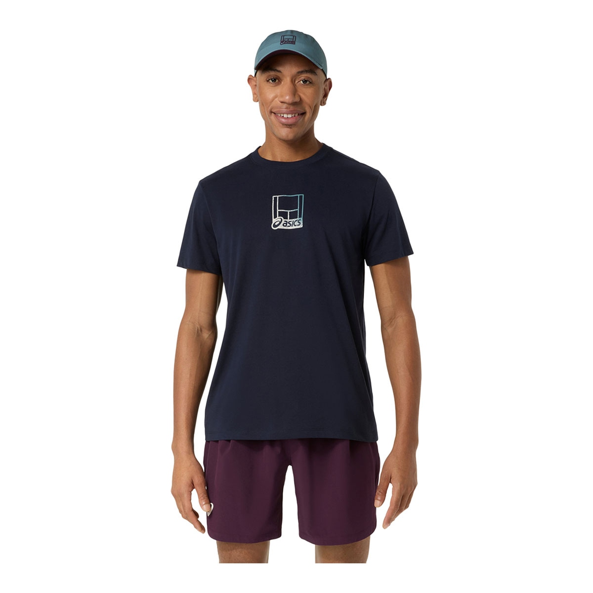アシックス asics テニスウェア メンズ COURT CORE GRAPHIC TEE 2041A355（402）