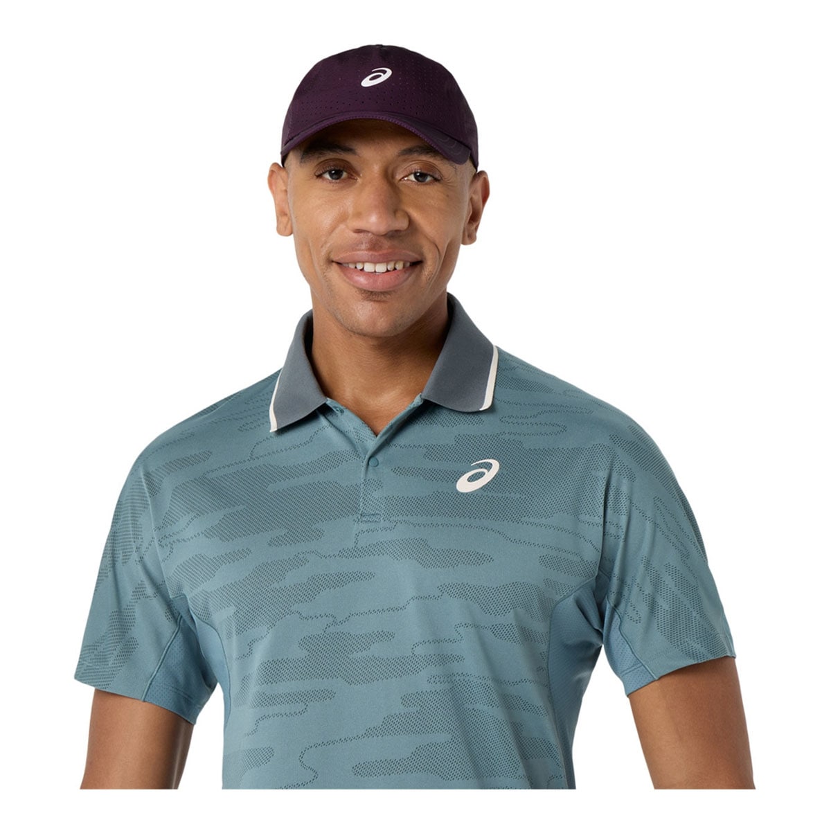 アシックス asics テニスウェア メンズ MATCH JACQUARD POLO SS TOP