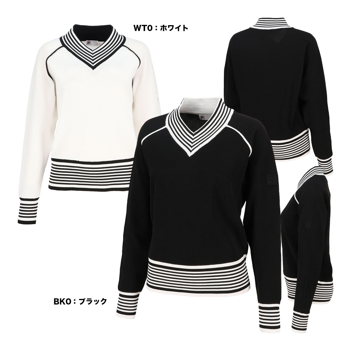 【予約】フィラ FILA テニスウェア レディス Vネックセーター CZ6FGW048