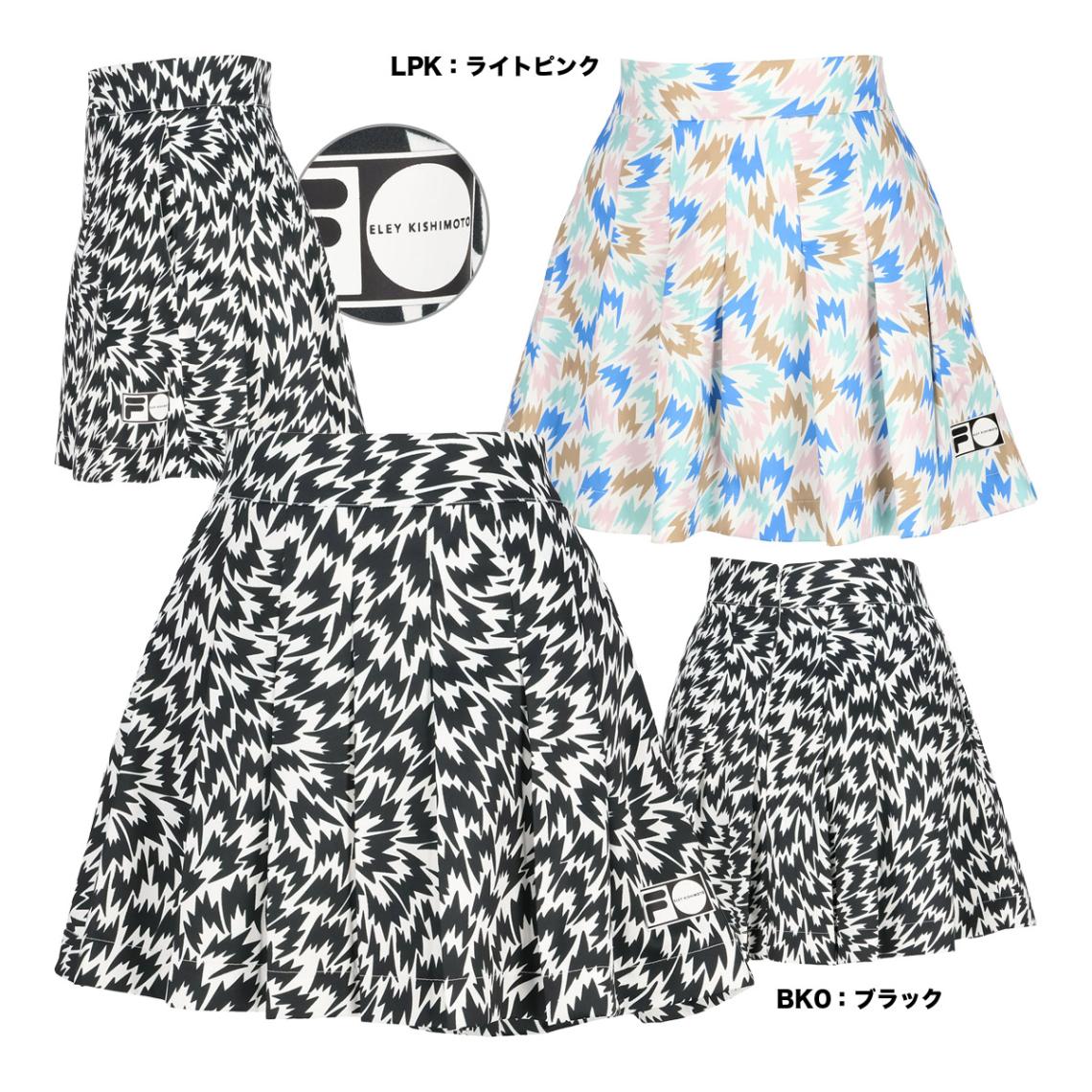 【予約】フィラ FILA テニスウェア レディス スコート ELEY KISHIMOTO コラボ CZ6FGW702