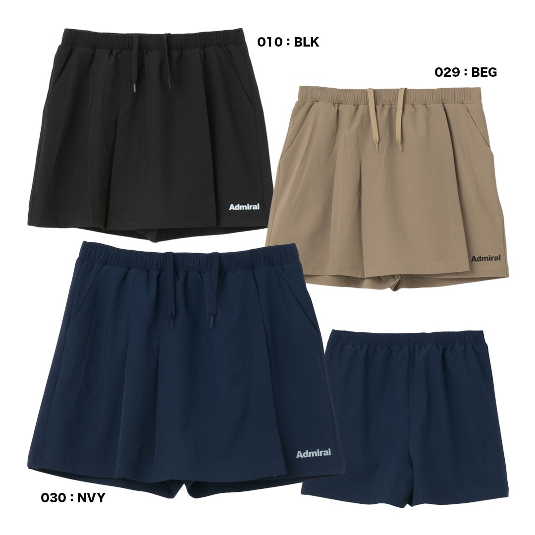 アドミラル Admiral テニスウェア レディス アシメタックスキュロット ATLA654