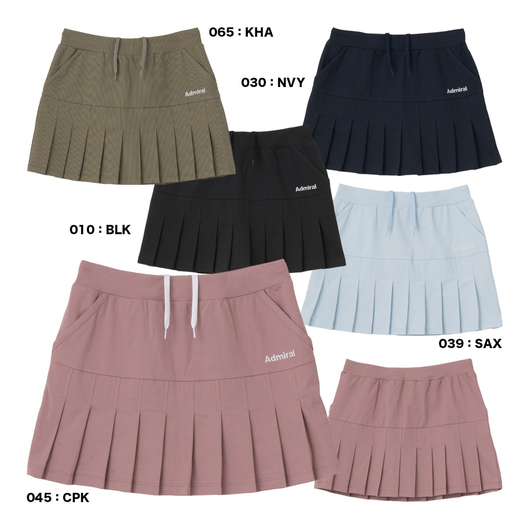 アドミラル Admiral テニスウェア レディス ピケサッカープリーツスコート ATLA663