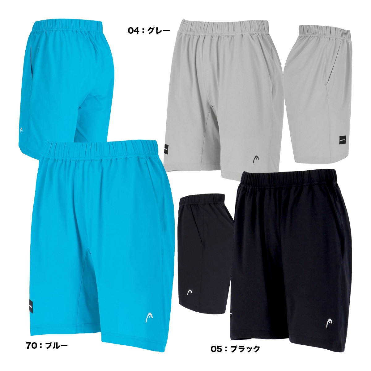 ヘッド HEAD テニスウェア メンズ Mesh Shortpants 541183