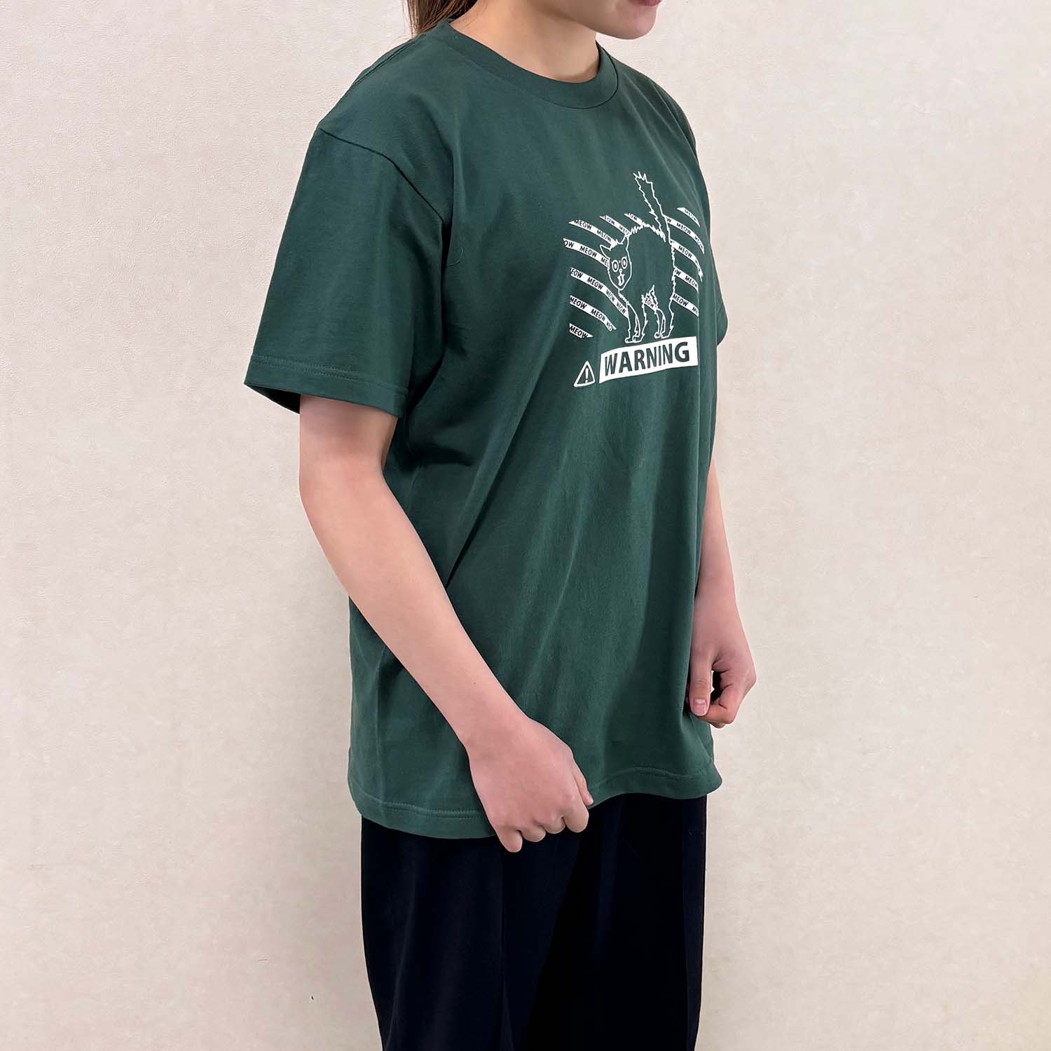 【MEOW】warning　Tシャツ