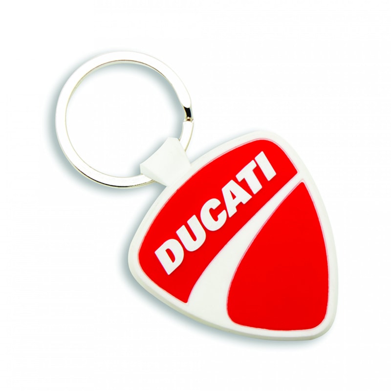 Ducati Shield Rubber Key Ring | ドゥカティ シールド ラバー製キーリング 【ドゥカティ アパレル】