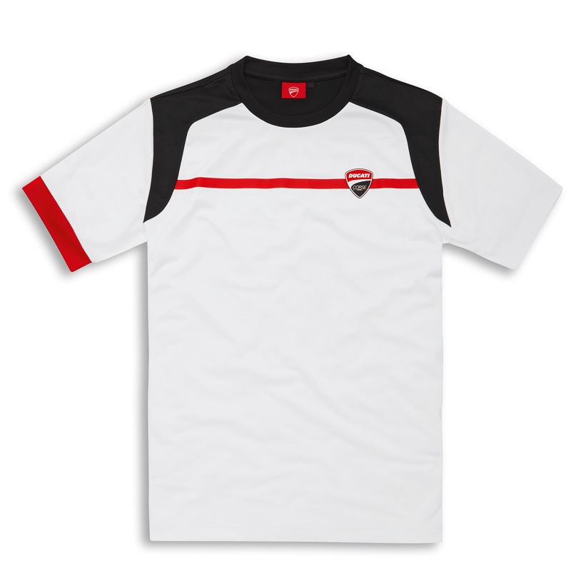 DC Power Short Sleeve T-shirt | DC Power ショートスリーブ Tシャツ ホワイト 【ドゥカティ アパレル】