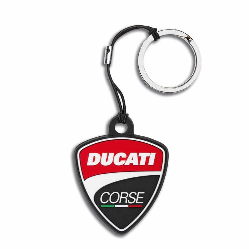Ducati Corse Shield | ラバー製キーリング【ドゥカティ アパレル】