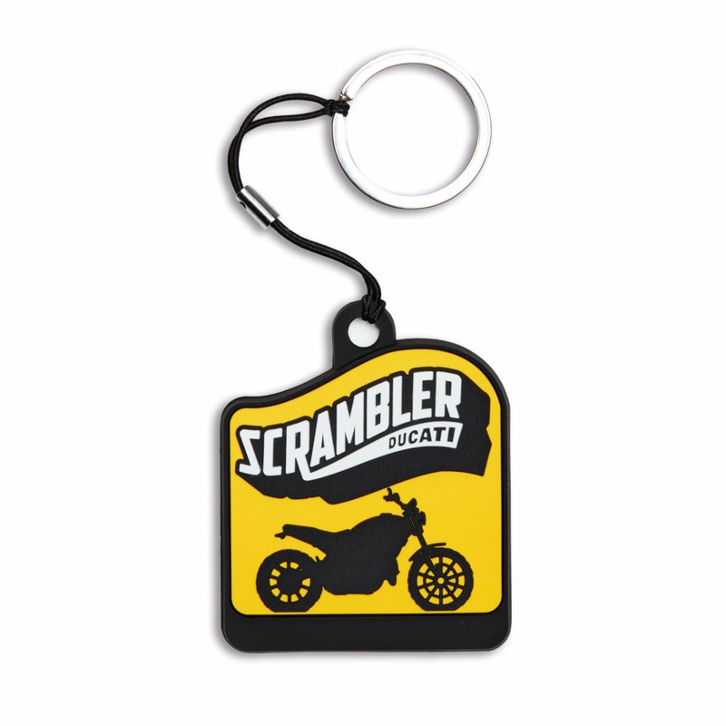 Scrambler Bike | ラバー製キーリング【ドゥカティ アパレル】