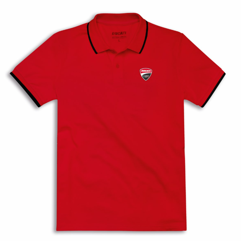 DC Logo Red | ショートスリーブポロシャツ レッド 【ドゥカティ