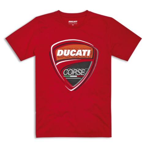 Sketch DC 2.0 Red - ショートスリーブ Tシャツ | Sketch DC 2.0 - Short Sleeve T-shirt【ドゥカティ アパレル】