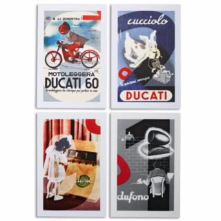 Ducati Museum | カードセット（4枚）【ドゥカティ アパレル】