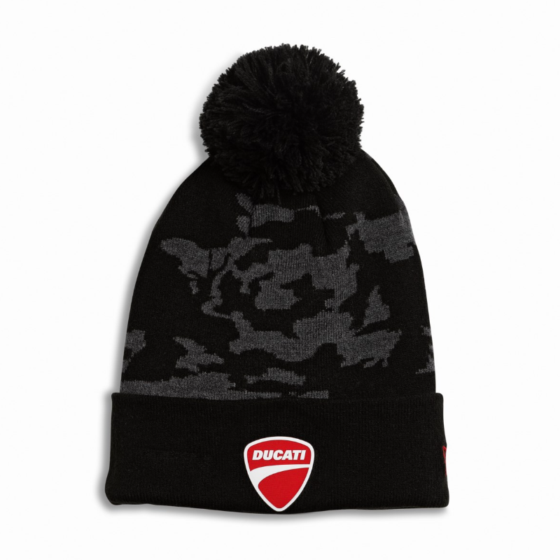 Tonal Camo Bobble Beanie |キャップ【ドゥカティ アパレル】