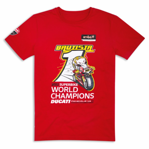 World Champions SBK | ショートスリーブ Tシャツ【ドゥカティ アパレル】
