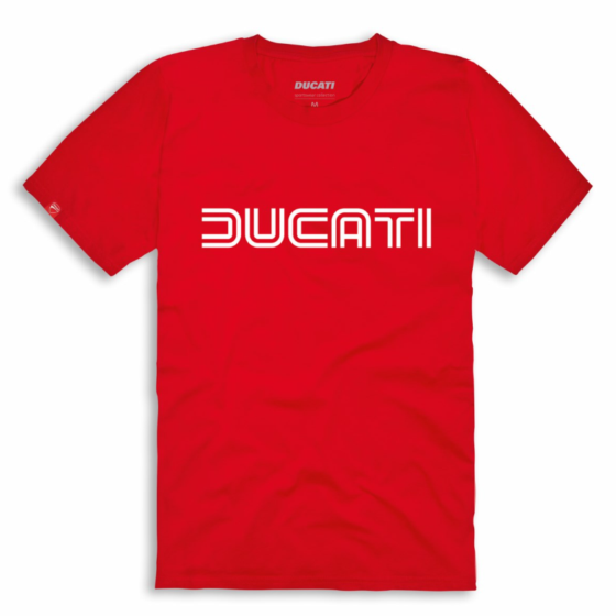 Ducatiana 80s Short Sleeve T-shirt Red | Ducatiana 80s ショートスリーブ Tシャツ レッド 【ドゥカティ アパレル】