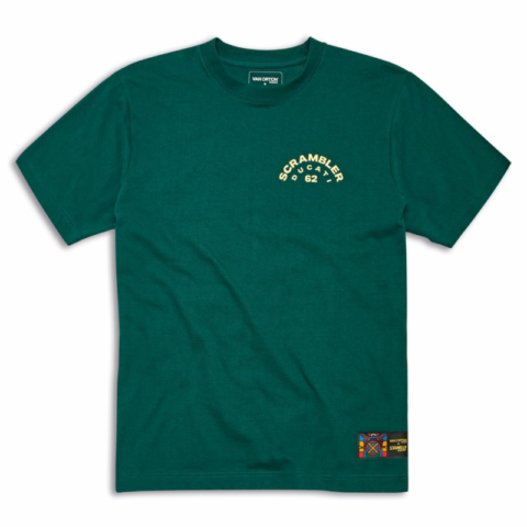 Energy Van Orton Green | ショートスリーブ Tシャツ グリーン【ドゥカティ アパレル】