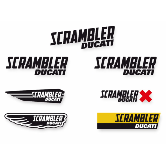 Multi Logo | ステッカー 【ドゥカティ アパレル】