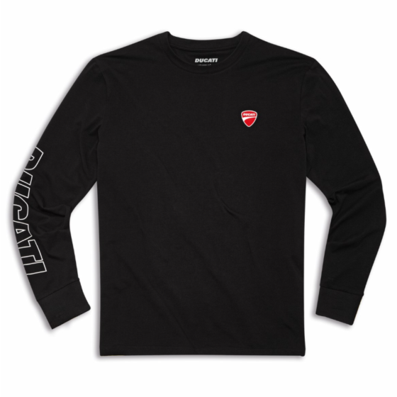 Ducati Logo | ロングスリーブ Tシャツ 【ドゥカティ アパレル