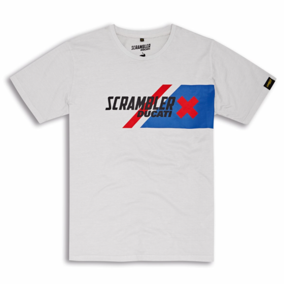 Ducati V4 Tシャツ ホワイト Ducati Panigale V4 T-Shirt – Freedom Cycle