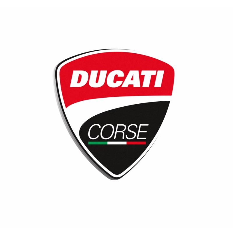 Ducati Corse Shield | メタルネームプレート 【ドゥカティ アパレル】