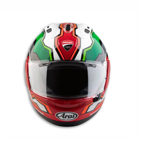 【予約受注専用】Ducati Corse V8 Flag Full Face Helmet | ドゥカティ コルセ V8 フルフェイスヘルメット 【ドゥカティ アパレル】