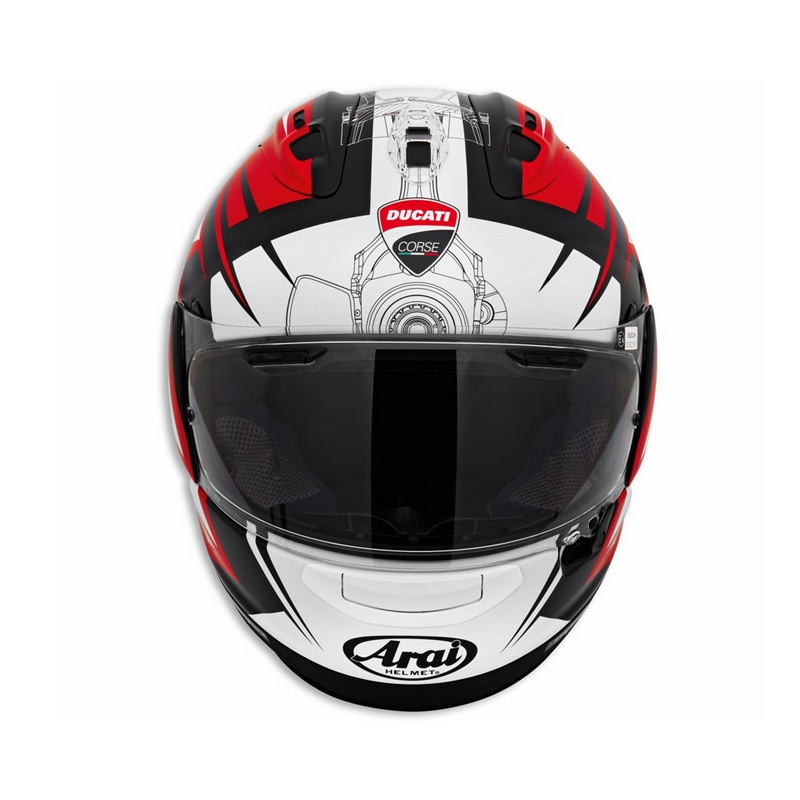 【予約受注専用】Ducati Corse V7 Full Face Helmet | ドゥカティ コルセ V7 フルフェイスヘルメット 【ドゥカティ アパレル】