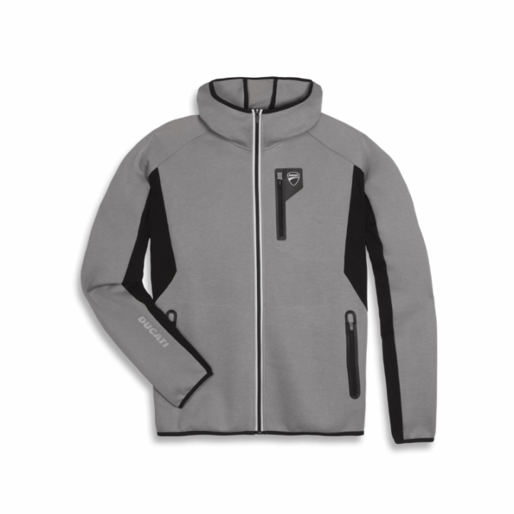 【NEW】 Reflex Attitude 3.0 Gray | スウェットシャツ グレイ 【ドゥカティ アパレル】