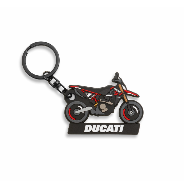 【NEW】 Ducati HYM | ラバー製キーリング【ドゥカティ アパレル】