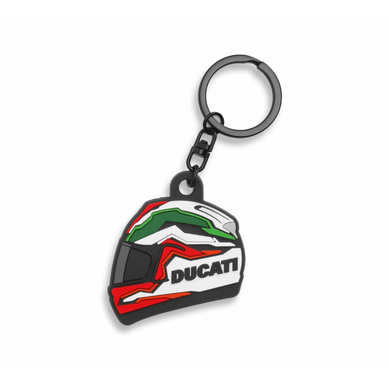 【NEW】 Ducati Flag | ラバー製キーリング【ドゥカティ アパレル】