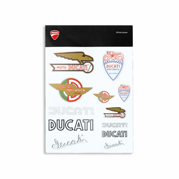 【NEW】 Ducati Heritage | ステッカー 【ドゥカティ アパレル】