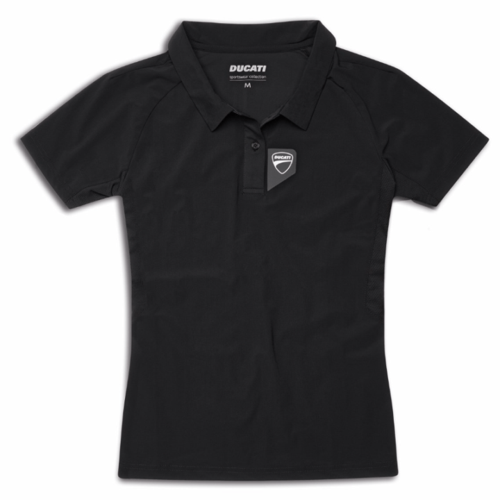 【NEW】Reflex Attitude 3.0 Ladies | ショートスリーブポロシャツ レディース【ドゥカティ アパレル】