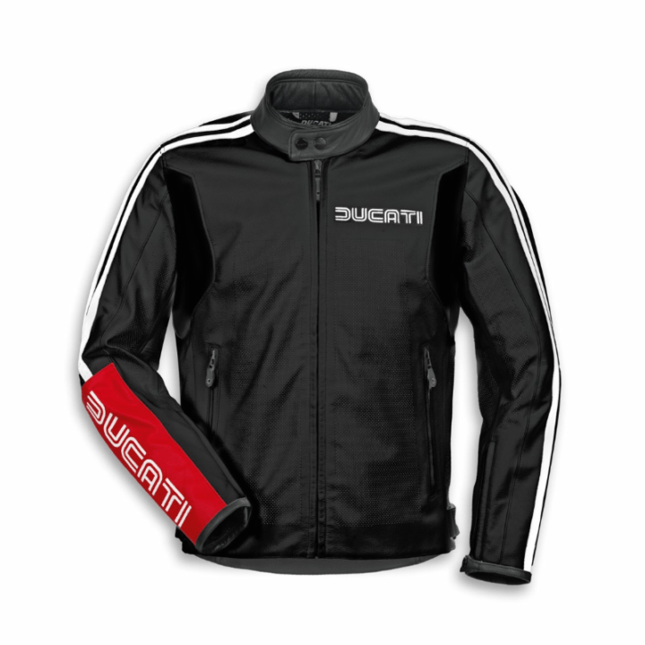 【NEW】Heritage C3 |  レザージャケット メッシュ 【ドゥカティアパレル】