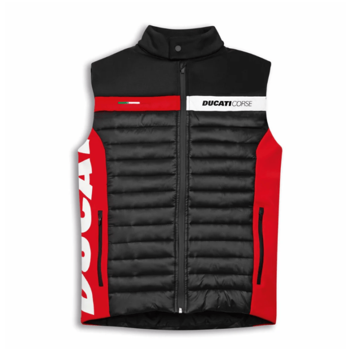 美品 DUCATI ドカティ ドゥカティ ウール ベスト ライダーベスト XL Ducati Lifestyle Tokyo / DLT