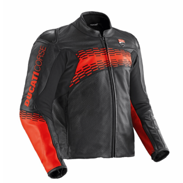 【NEW】Ducati Corse C7 | レザージャケット【ドゥカティアパレル】