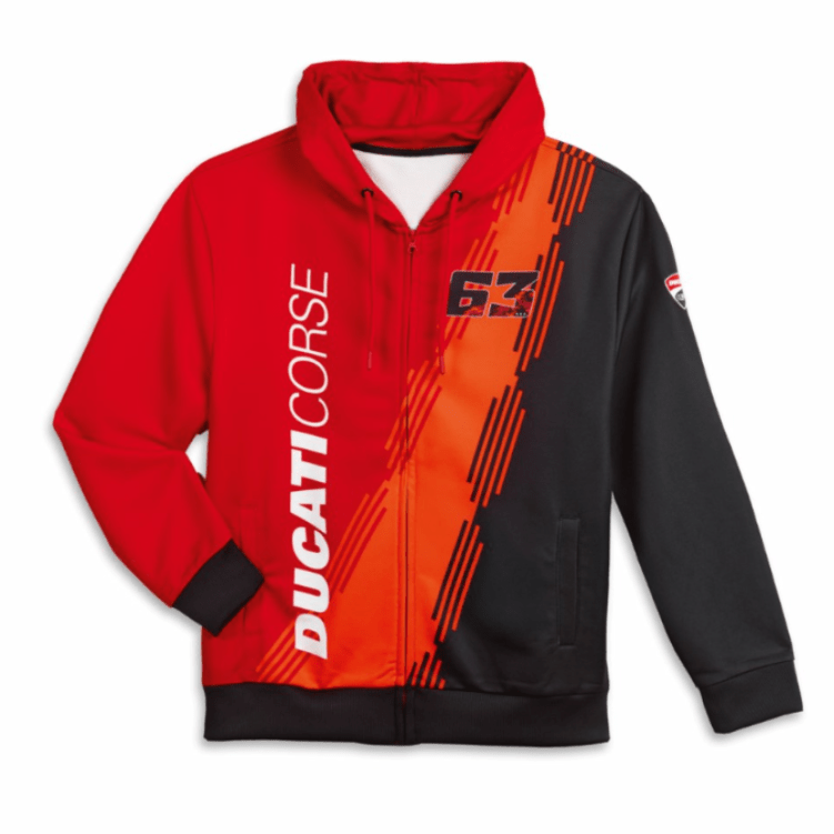 【NEW】Dual Pecco | フード付きスウェット 【ドゥカティ アパレル】