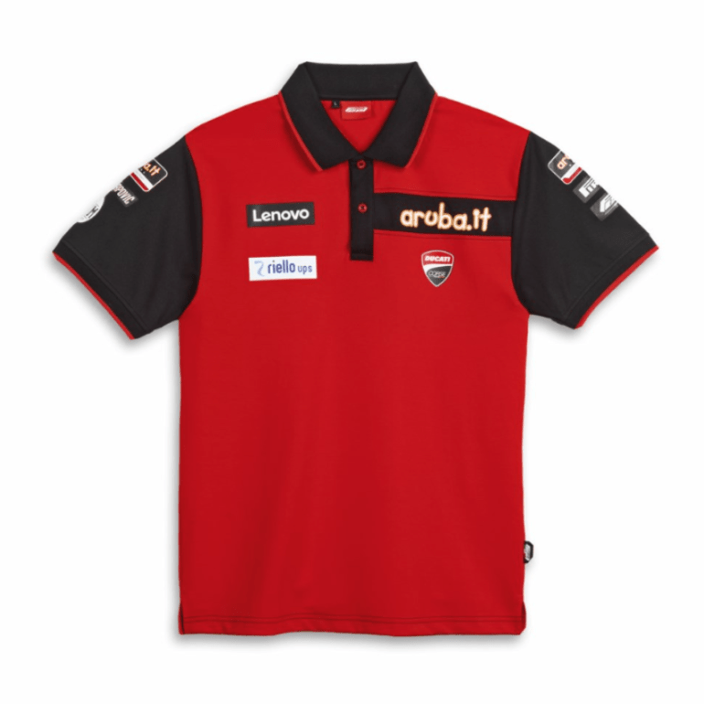 【NEW】SBK Team Replica 26 | ショートスリーブポロシャツ【ドゥカティ アパレル】
