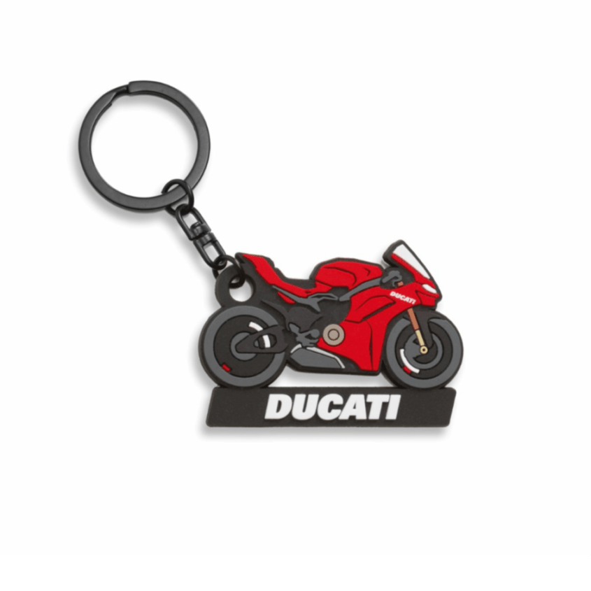 【NEW】 Panigale 7G | ラバー製キーリング【ドゥカティ アパレル】