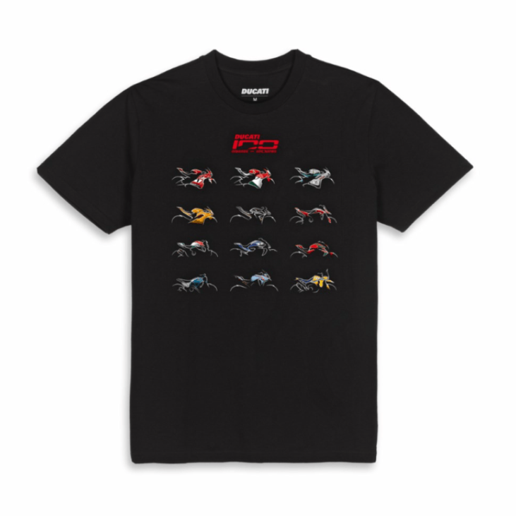 【NEW】All Liveries 100 | ショートスリーブ Tシャツ 【ドゥカティ アパレル】