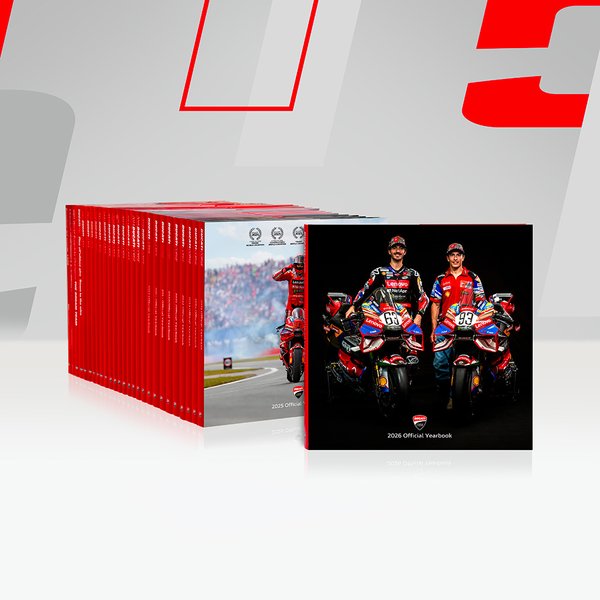 【NEW】 Ducati Corse 2026 | オフィシャルイヤーブック【ドゥカティ アパレル】