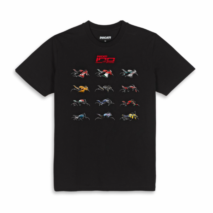 【NEW】All Liveries 100 | ショートスリーブ Tシャツ 【ドゥカティ アパレル】
