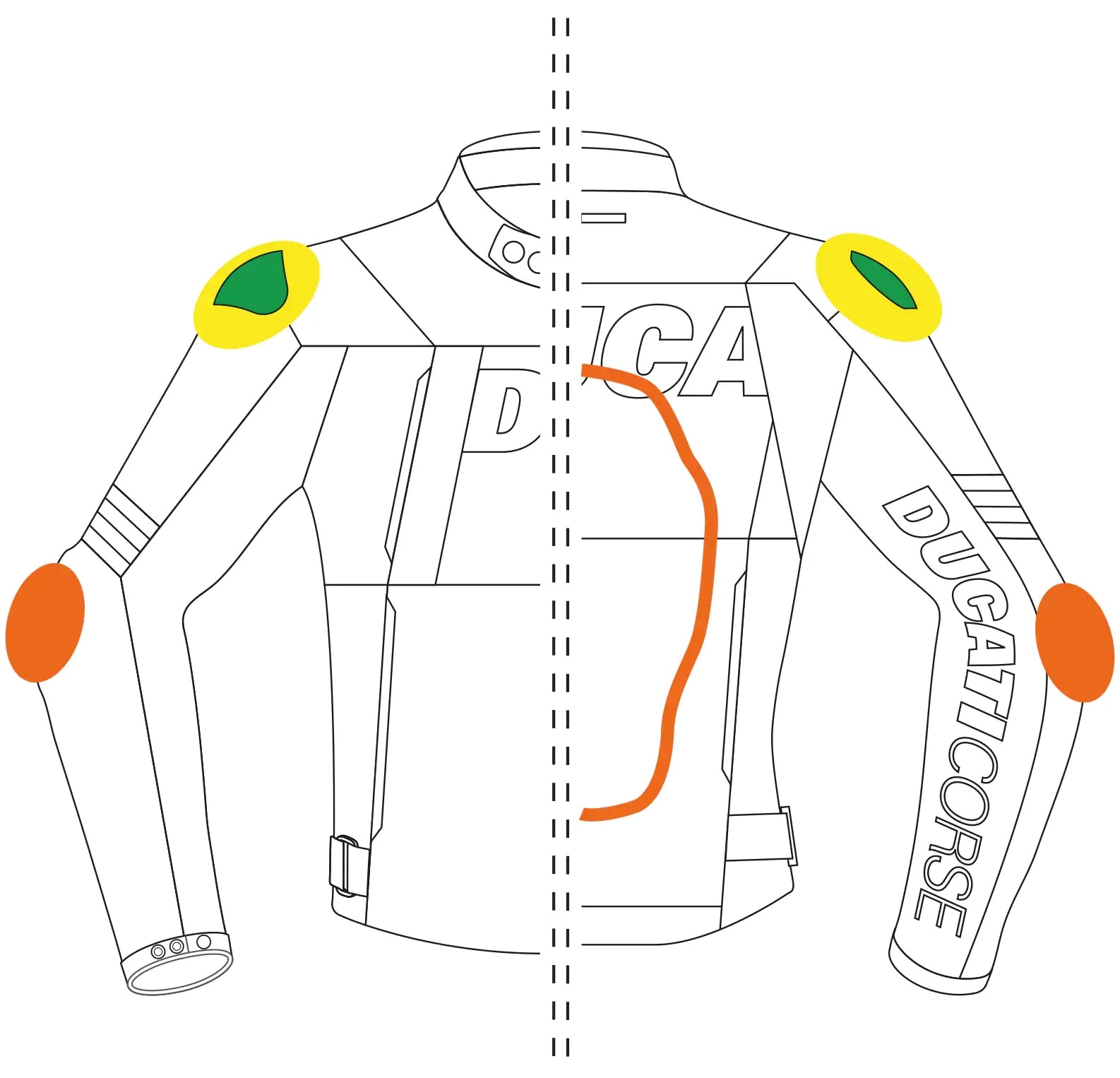 Speed Evo C2 | レザージャケット 【ドゥカティ アパレル】 | すべての