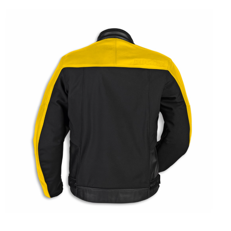 Ducati Logo C1 YELLOW | レザー＆ファブリック製ジャケット 【ドゥカティ アパレル】