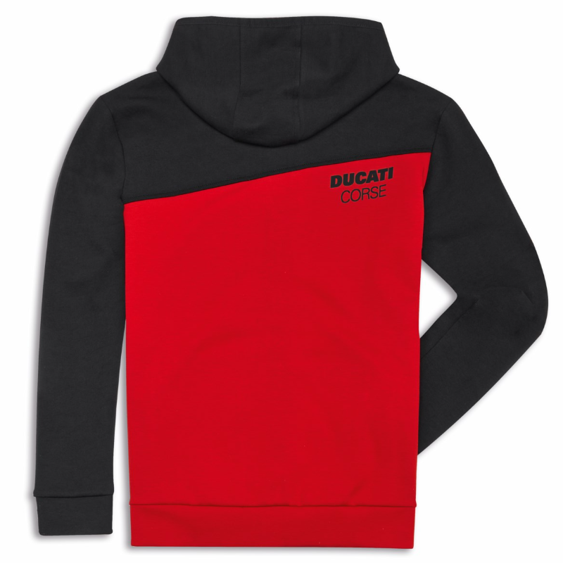 DC Sport Sweatshirt Black | DC Sport フード付きスウェット ブラック 【ドゥカティ アパレル】