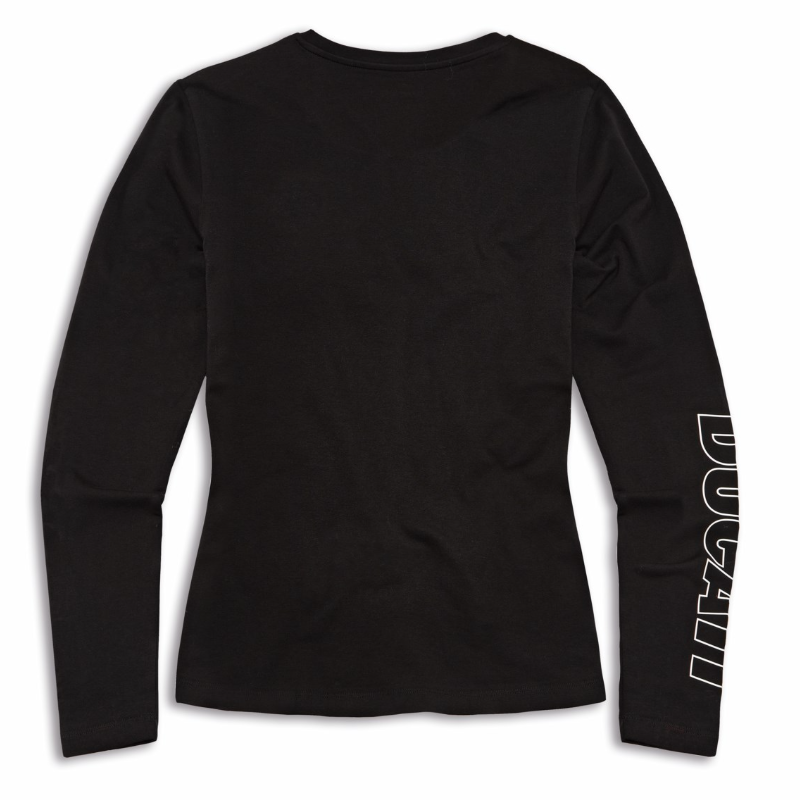 Ducati Logo Ladies | ロングスリーブ Tシャツ レディース 【ドゥカティ アパレル】