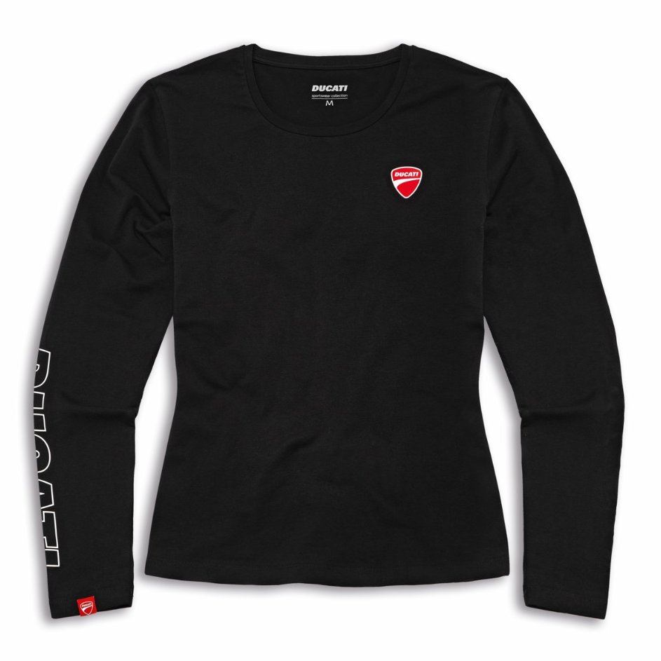 Essential Ladies | ロングスリーブ Tシャツ レディース 【ドゥカティ アパレル】