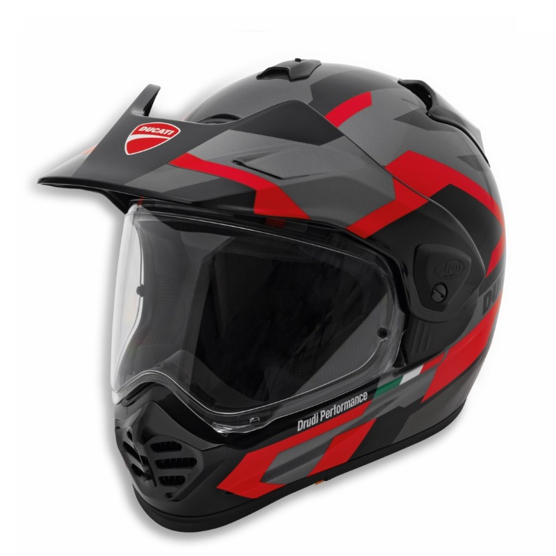 【予約受注専用】Strada Tour V5 Helmet | ストラーダ ツアー V5 フルフェイスヘルメット 【ドゥカティ アパレル】