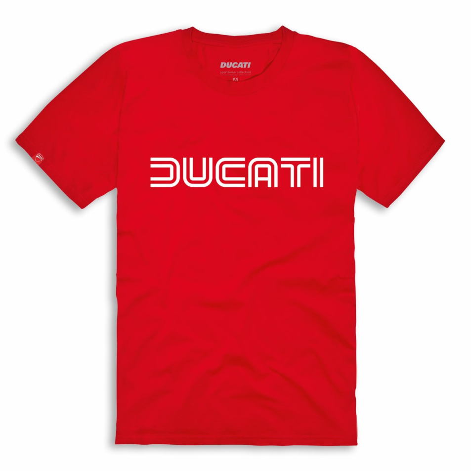Ducatiana 80s Red | ショートスリーブ Tシャツ レッド 【ドゥカティ アパレル】