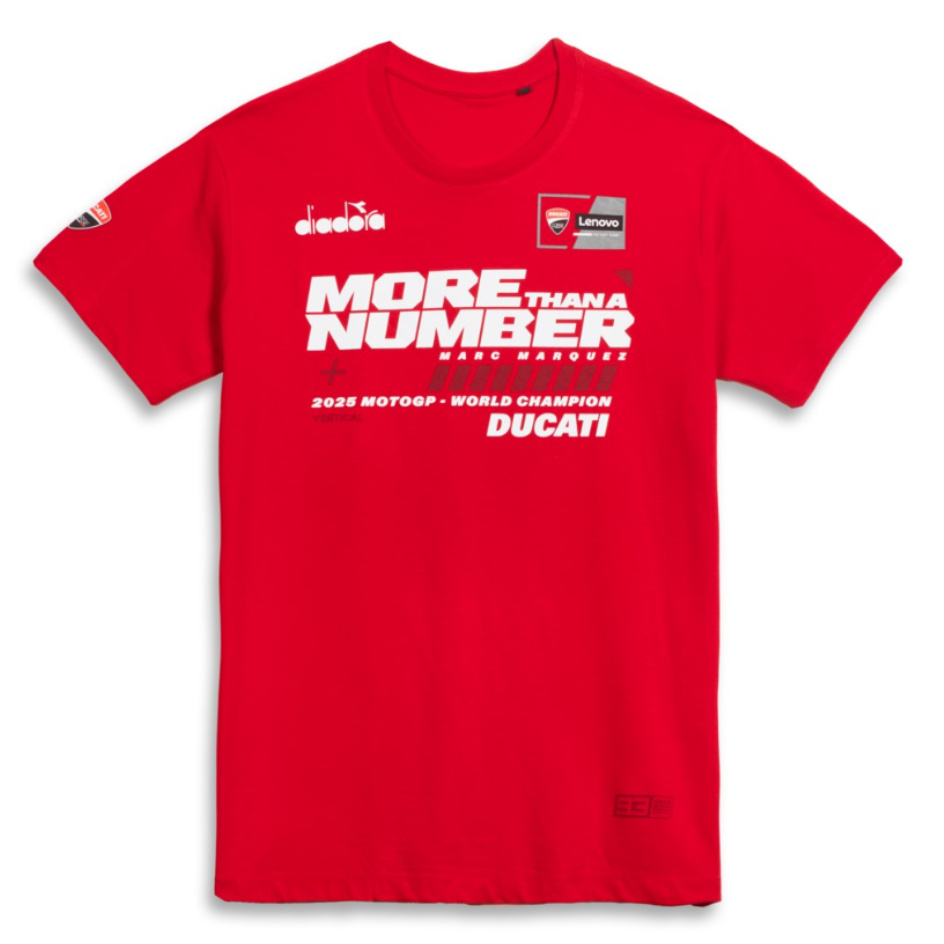 【NEW】MM93 MotoGP World Champion '25 | ショートスリーブ Tシャツ【ドゥカティ アパレル】